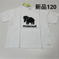 新品 ニコフラートmamut Tシャツ 120cm ホワイト マンモスTシャツのサムネイル