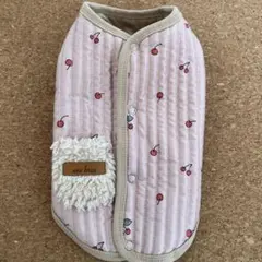 ラディカ　犬服　暖かキルティング　さくらんぼ　S