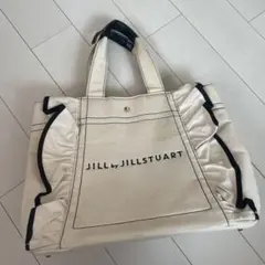 JILL by JILLSTUART フリルトートバッグ アイボリー