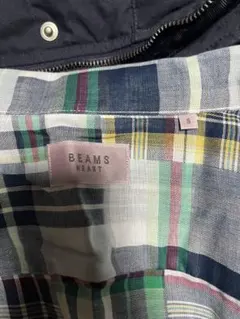 BEAMS HEART チェック柄 ジャケット Sサイズのサムネイル