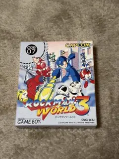 新品、未開封　ロックマンワールド3 ゲームボーイソフト