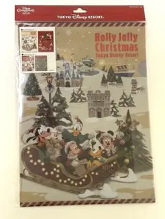 ディズニー　クリスマス　2025 クリアホルダー　2枚