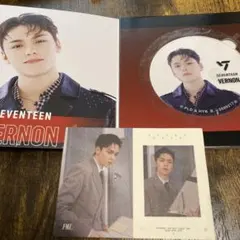 SEVENTEEN アクリルコースターディスプレイ バーノンVERNON