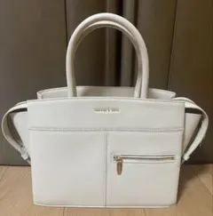 CHARLES & KEITH トートバッグ ホワイトベージュのサムネイル