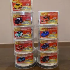 サントリーコーヒーボス　SUPER GT プルバックカー 9台セット