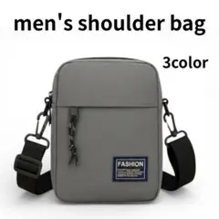 新品　未使用　メンズ　ショルダーバッグ　シンプル　スポーティー　軽量　撥水