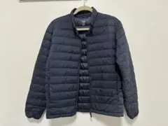 UNIQLO ウルトラライトダウンジャケット M ネイビー 収納袋付き