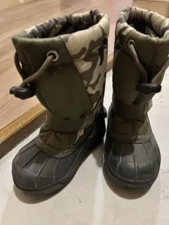 Columbia 迷彩 防水ブーツ 子ども用