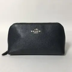 2506-314｜美品｜コーチ ポーチ レザー ブラック