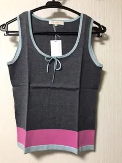 再値下げ　マッキントッシュフィロソフィー　ニットタンクトップ（キャミソール）