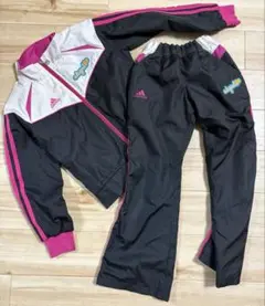 adidas ジャージ上下セット 120cm