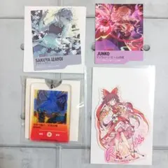 東方project ダイカットステッカー 音楽プレーヤー風アクリルキーホルダー