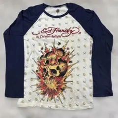 Ed Hardy 長袖カットソー スカル マーメイド グリーン - メルカリ