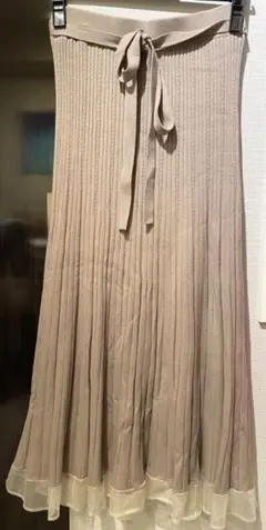 Apuweiser-riche アプワイザーリッシェ　ニットロングスカート