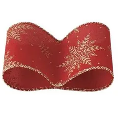 ヘッズ ワイヤー入リボン　新品未使用　2M③