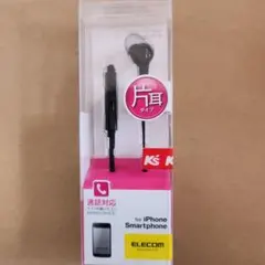 ELECOM EHP-MCS20BK 片耳イヤフォン ブラックのサムネイル