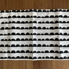 [다이소] 카페 커튼 하프문 패턴 85 x 40cm