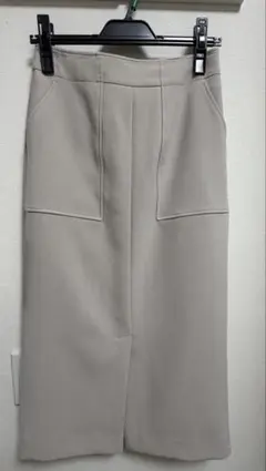 PLST タイトスカート グレージュ XS