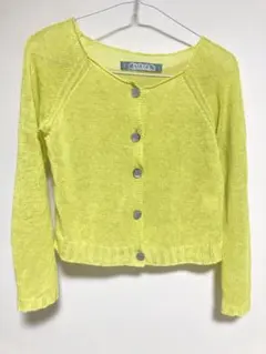 Sarahwear サラウェア　ライムグリーン ボレロ