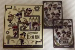 【即購入可】名探偵コナン　大阪城　特典クリアカード　ミニ色紙　スチームパンク全員