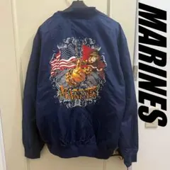 MA-1フライトジャケット大きいサイズ3XLライダースボンバーミリタリーブルゾン