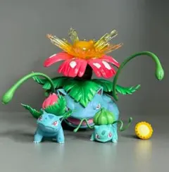 ポケモン フシギダネ・フシギソウ・フシギバナ 進化セット フィギュア