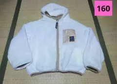 子供服 キッズ ジュニア フリース ジャケット トップス 160