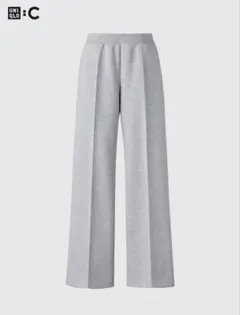 ユニクロ UNIQLO:C スウェットストレートパンツ　美品