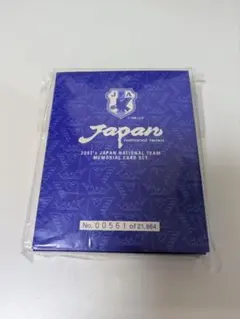 2002年日本代表メモリアルカードセット