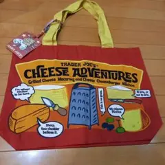 トレーダージョーズ トレジョ チーズアドベンチャー エコバッグ トート　新品