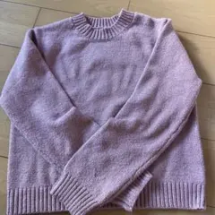 GRL 薄いピンク ニットセーター