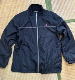 KANGOL ブラック ジップアップジャケット M