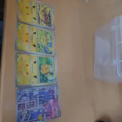 ポケモンカード ピカチュウ ガラルニャース 4枚セット