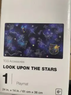 星を見てピカチュウ　スリーブ　LOOK UPON THE STARTS 星を見てピカチュウスリーブLOOK UPON THE STARTS