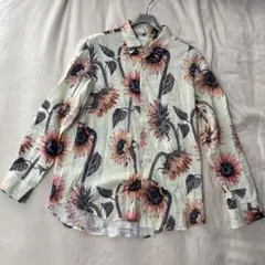 ポールスミス Paul Smith ひまわり柄 リネン 開襟シャツ L - メルカリ