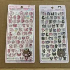 (正規品) ボンボンドロップシール サンリオ moji マイメロ クロミ