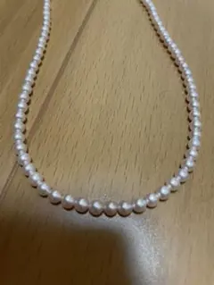 あこや ナチュラルピンク 大洋真珠 ベビーパールネックレス 4.0mm K18 