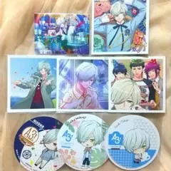 御影密 特典 キラカ ましコレ 箔押し 通常 アニカフェ コースター 8点セット