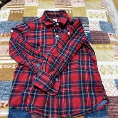 GAP KIDS 長袖チェックシャツ