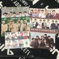 BTS JPFC FC限定 クリスマスカード グリーティングカード 6点セット