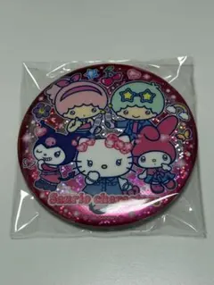 サンリオキャラクターズ　キラキラBIG缶バッジ2