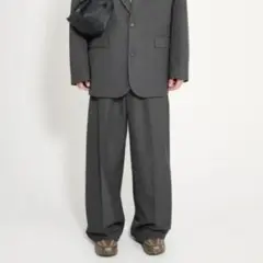 ACNE STUDIOS 24aw テーラード ワイドストライプスラックス 46 - メルカリ