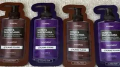 KUNDAL H＆M シャンプー　トリートメント　イランイラン2セットサンプル