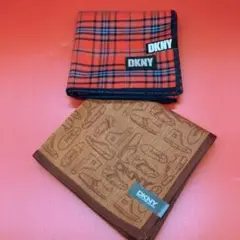 《新品未使用》DKNY❤️メンズハンカチセット
