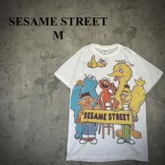 【SESAME STREET】セサミストリート（M）キャラT＊エルモ＊アニメT