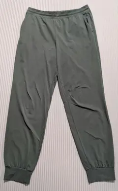 UNIQLO ウルトラストレッチアクティブジョガーパンツ　丈長め グレ