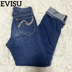 激レア!! EVISU エヴィス 大黒　ペイント赤耳 デニム Gパンヴィンテージ
