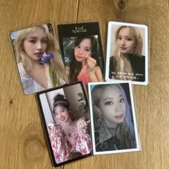 TWICE トレカ 5枚セット ミナ ダヒョン