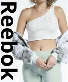 リーボック　Reebok　ワンショルダー ワイドリブタンク　タンクトップのサムネイル