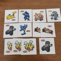 ポケモンパン　デコキャラシール　207弾　12枚